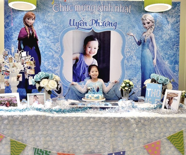 Những không gian trang trí tiệc sinh nhật cho bé gái siêu dễ thương