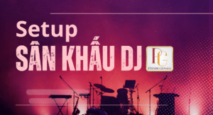 Setup sân khấu DJ đẹp mắt tại quán