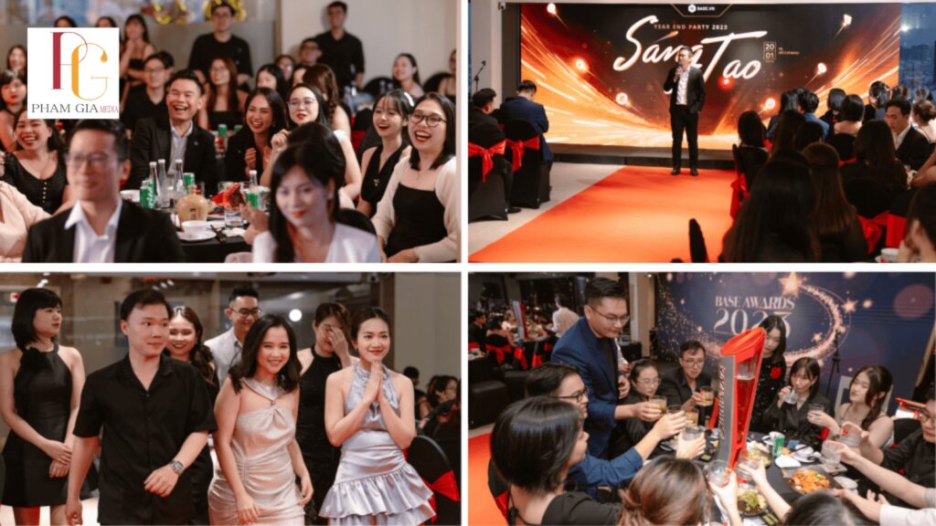 Trang Trí Year End Party Lung Linh, Đẳng Cấp Như Sự Kiện Lớn