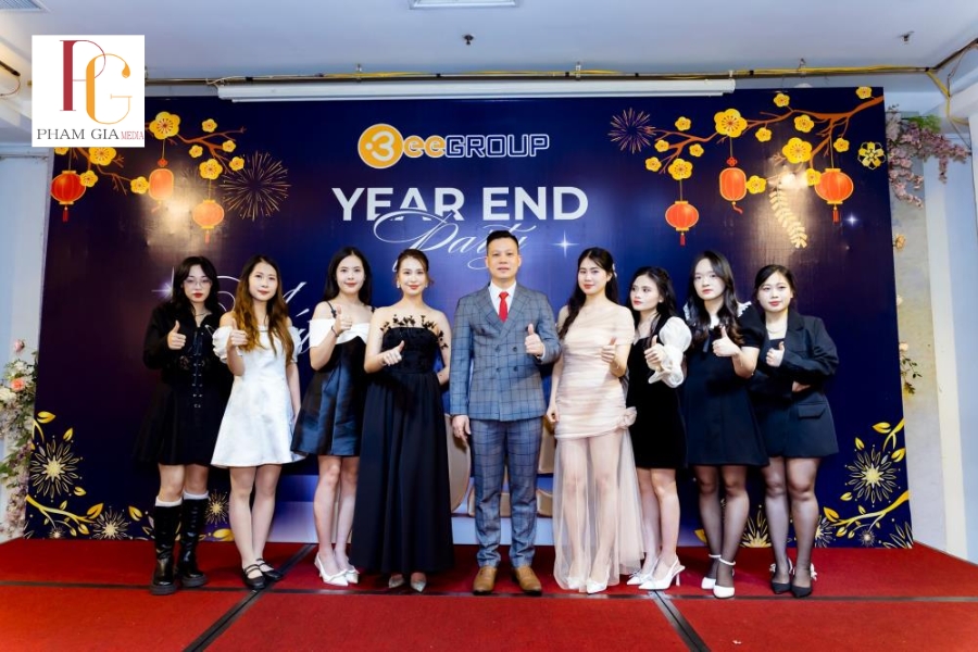 Các hạng mục thường có trong dịch vụ tổ chức Year End Party